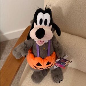 Disney Halloween Mickey Plush with Castle Design